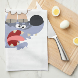 Toalla de cocina de Personalizado y de lobo, muy d