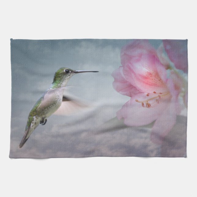 Toalla de cocina de Picaflores (Horizontal)