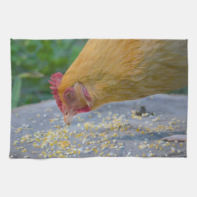 Toalla de cocina de pollo (Horizontal)