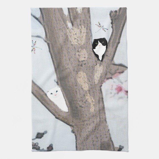 Toalla de cocina de primavera (Vertical)