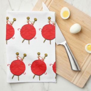 Toalla de cocina de punto de punto única