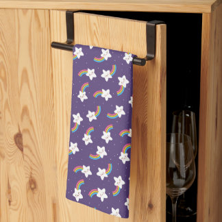 Toalla de cocina de Rainbow Stars