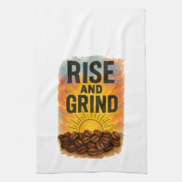 Toalla de cocina de Rise and Grind