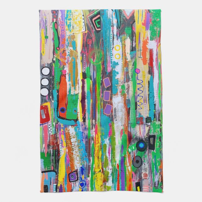 Toalla de cocina de Rocket Man (Vertical)