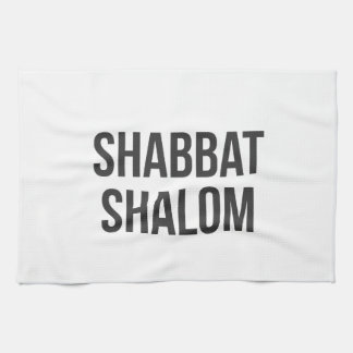 Toalla de cocina de Shabbat Shalom