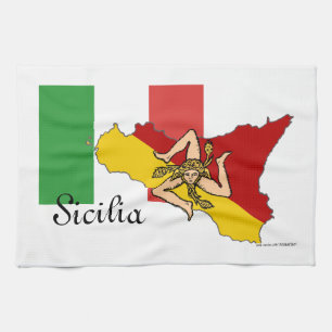 Toalla de cocina de Sicilia