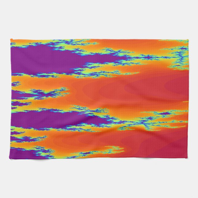 Toalla de cocina de Sunrise (Horizontal)