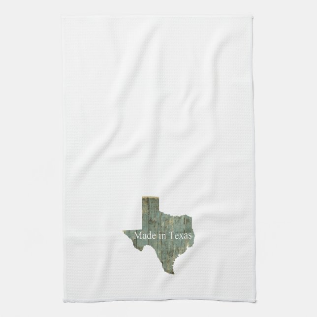 Toalla de cocina de té de Texas (Vertical)