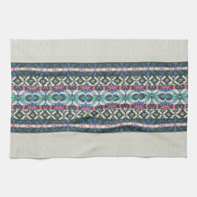 Toalla de cocina de temporada de vacaciones (Horizontal)