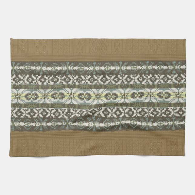 Toalla de cocina de temporada de vacaciones (Horizontal)