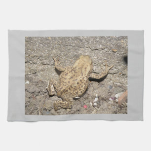 Toalla de cocina de toad de garganta