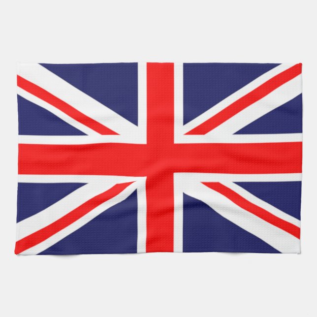 Toalla de cocina de Union Jack (Horizontal)
