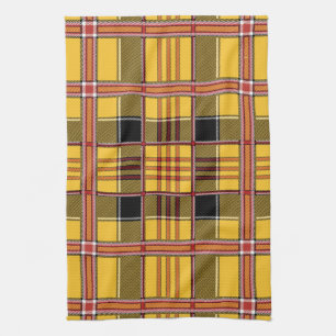 toalla de cocina de yeso amarillo