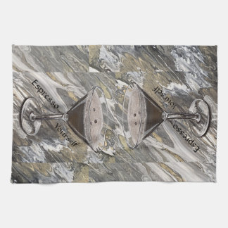 Toalla de cocina del bar Espresso Martini