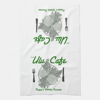Toalla de cocina del café de Ulu de Snerk