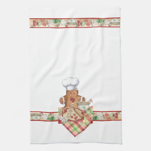 Toalla de cocina del cocinero del panadero de la