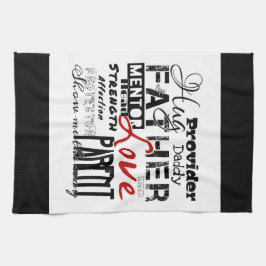 Toalla de cocina del día de padre