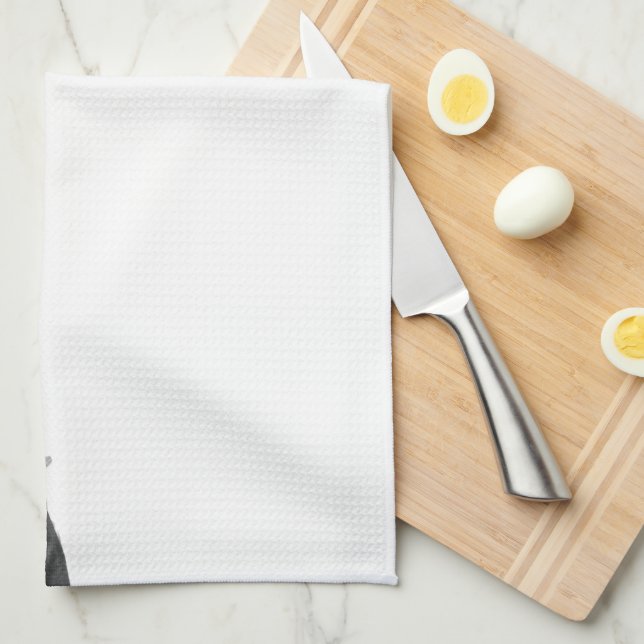 Toalla de cocina del Fox (frente) (Doblado Cuarto)