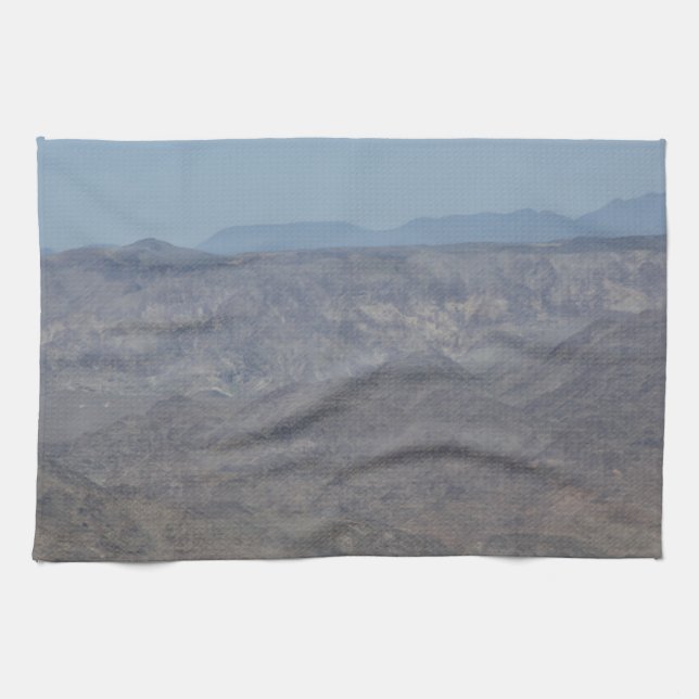Toalla de cocina del lago Meade (Horizontal)