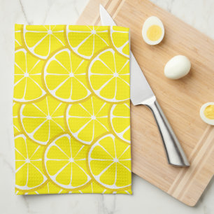 Toalla de cocina del limón de la fruta cítrica d