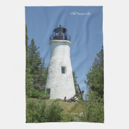 Toalla de cocina del Old Presque Isle Lighthouse