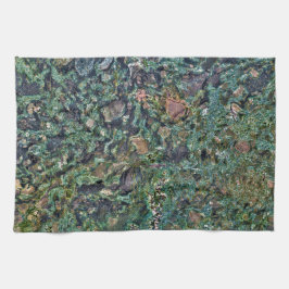 Toalla de cocina del patrón de piedra natural