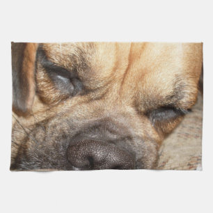 Toalla de cocina del perrito del mastín