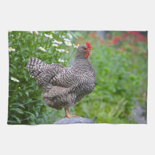 Toalla de cocina del pollo