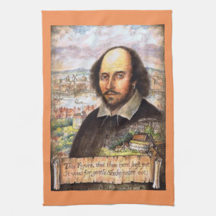 Toalla de cocina del retrato de William