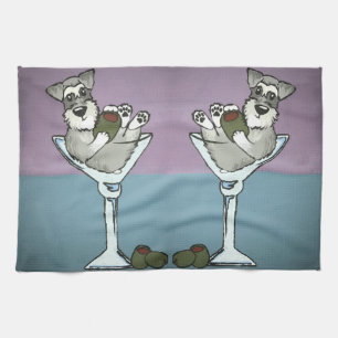 Toalla de cocina del Schnauzer