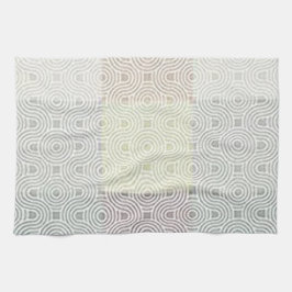 Toalla de cocina "Diseño geométrico multicolor"