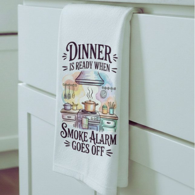 Toalla de Cocina Divertida Frase Plato (Subido por el creador)