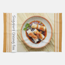 Toalla de cocina divertida para el Cheong de Singa