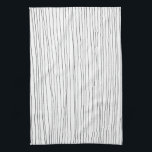 toalla de cocina en blanco y negro con rayas dibuj<br><div class="desc">Decore su cocina con esta toalla fresca. ¡Hace un gran regalo para el boda o para el ama de casa! Puede personalizar y agregar texto también. Revisa mi tienda por muchos más colores y patrones!</div>