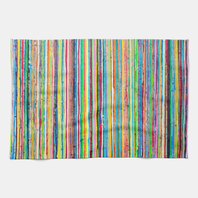 Toalla de cocina en forma de arco iris (Horizontal)