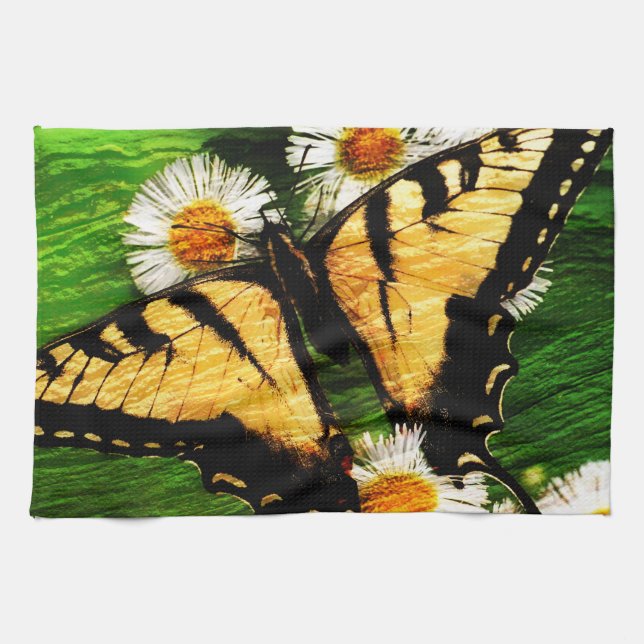 Toalla de cocina estilo Art 23 mariposa (Horizontal)