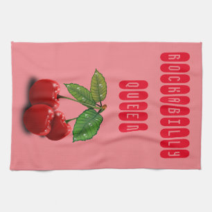 Toalla de cocina estilo vintage retro Rockabilly Q