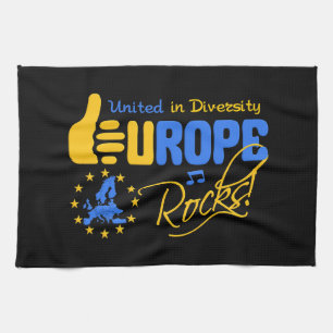 toalla de cocina EUROPE ROCKS