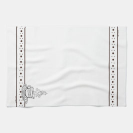 toalla de cocina figdewdrops White Relax Cup