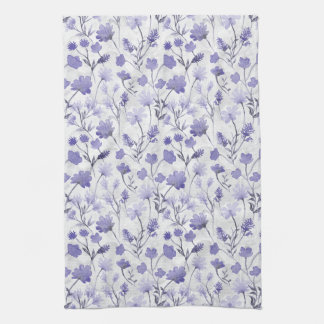 Toalla de cocina Flora Alegre - Lila