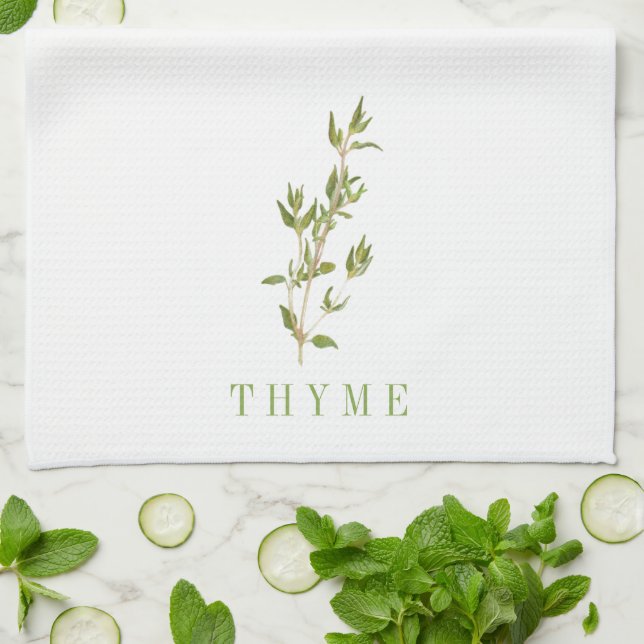 Toalla de cocina FRESCA THYME (Doblado)
