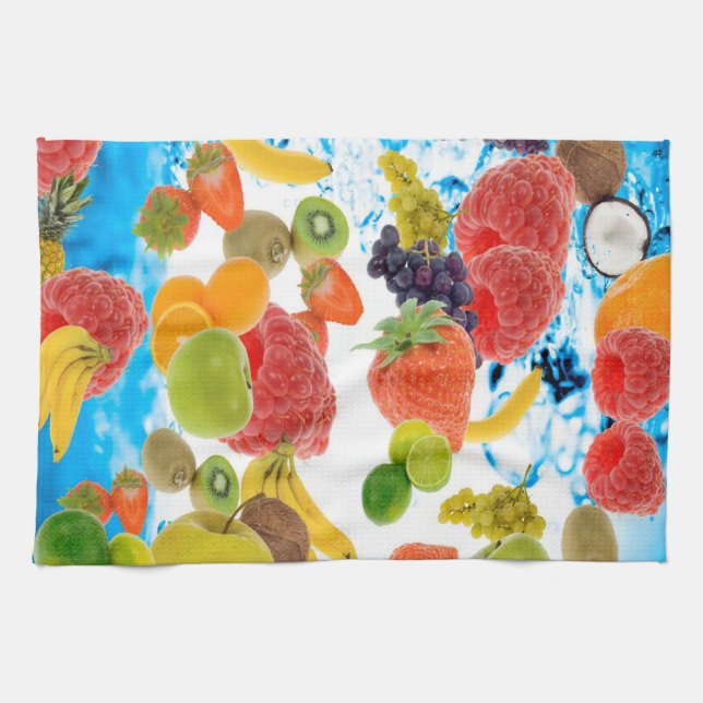 Toalla de cocina/fruta mixta (Horizontal)