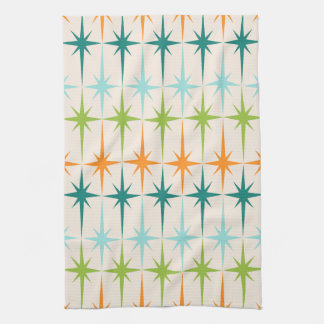 Toalla de cocina geométrica de Starbursts del