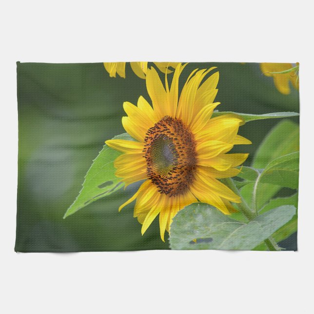 Toalla de cocina girasol (Horizontal)