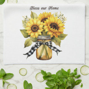 Toalla de cocina girasol