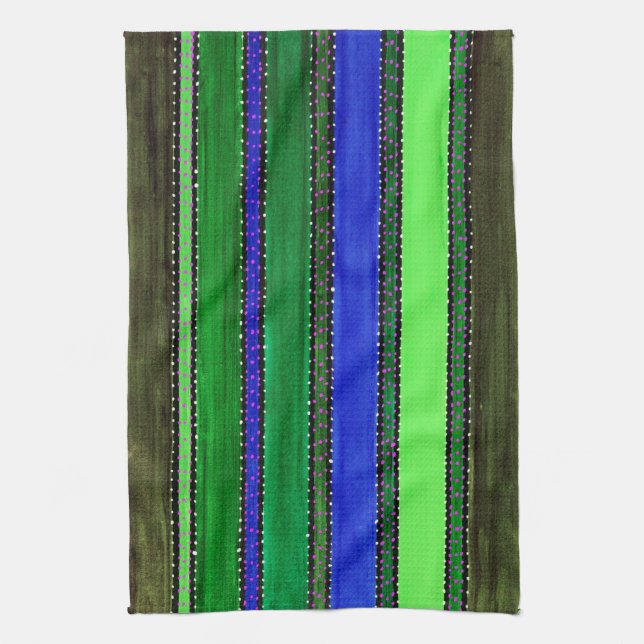Toalla de cocina Guatemala Rainbow 1 (Vertical)