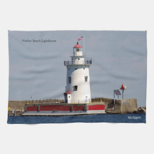 Toalla de cocina Harbour Beach Lighthouse