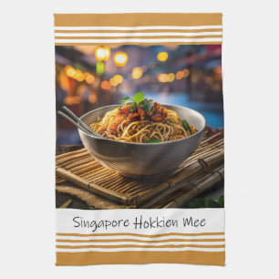 Toalla de cocina Hokkien Mee de Singapur