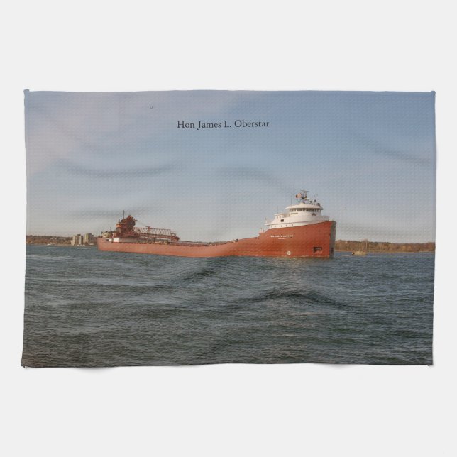 toalla de cocina Hon James L. Oberstar (Horizontal)
