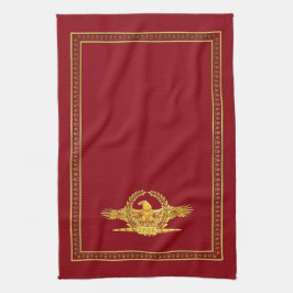 Toalla de cocina imperial romana de SPQR Eagle